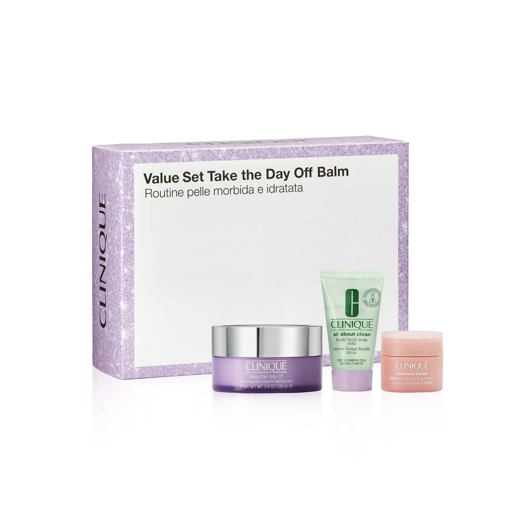 CLINIQUE VALUE SET TAKE THE DAY OFF BALM BOX