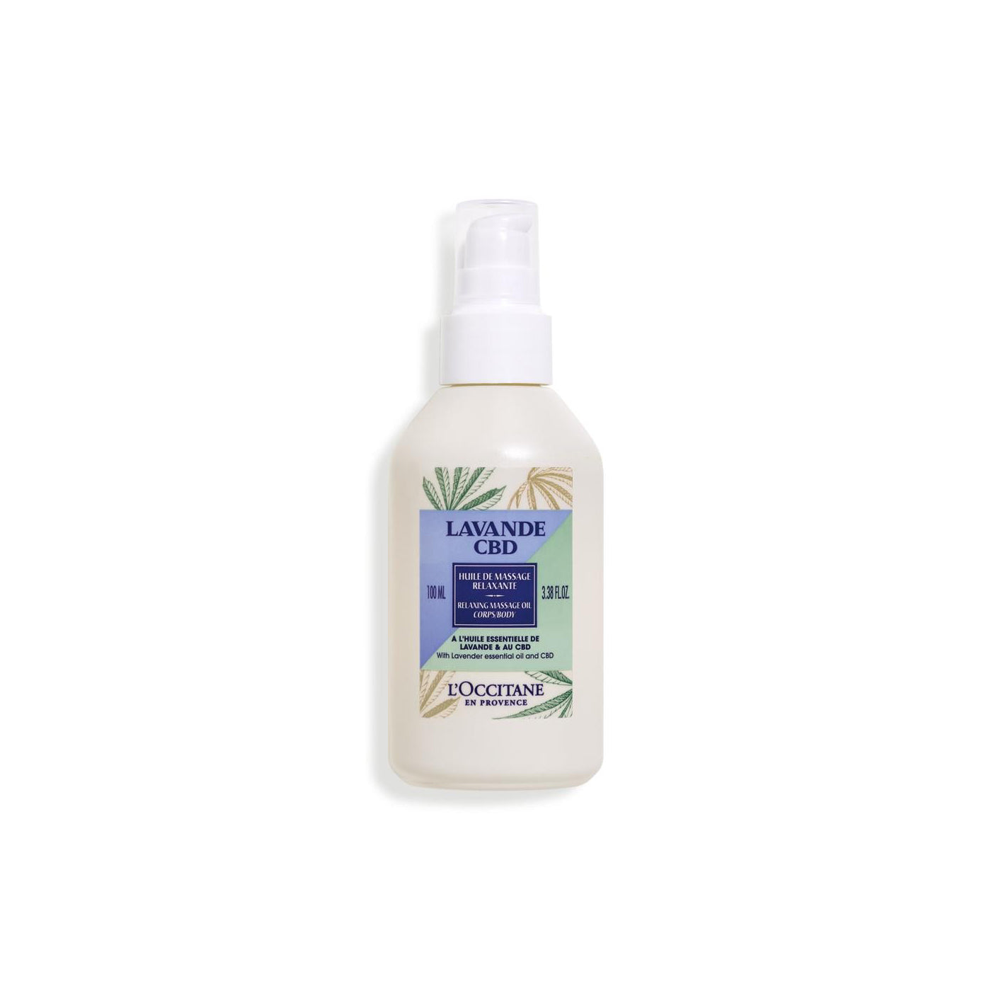 L'OCCITANE EN PROVENCE LAVENDER CBD MASSAGE OIL