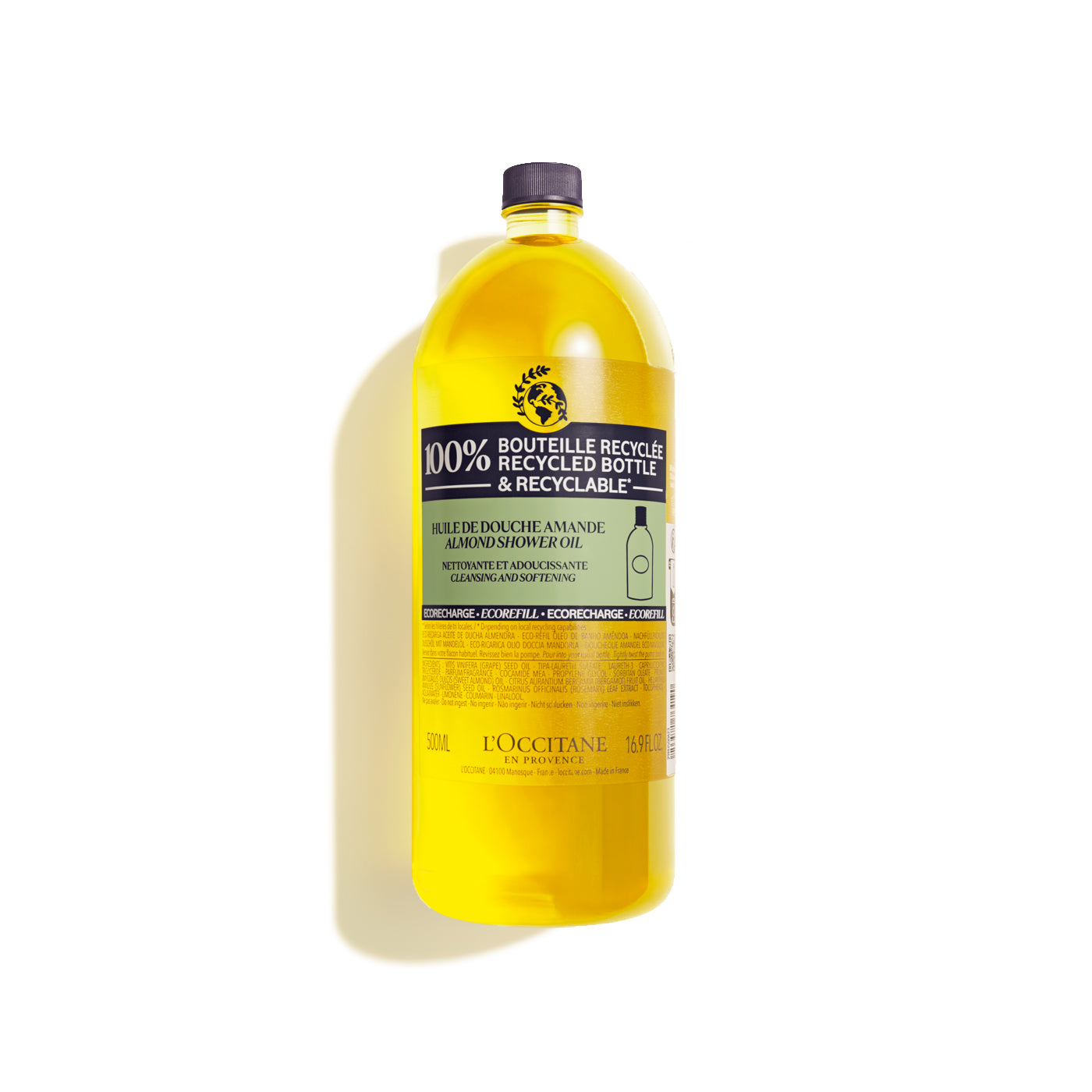 L'OCCITANE EN PROVENCE ECO-REFILL ALMOND SHOWER OIL