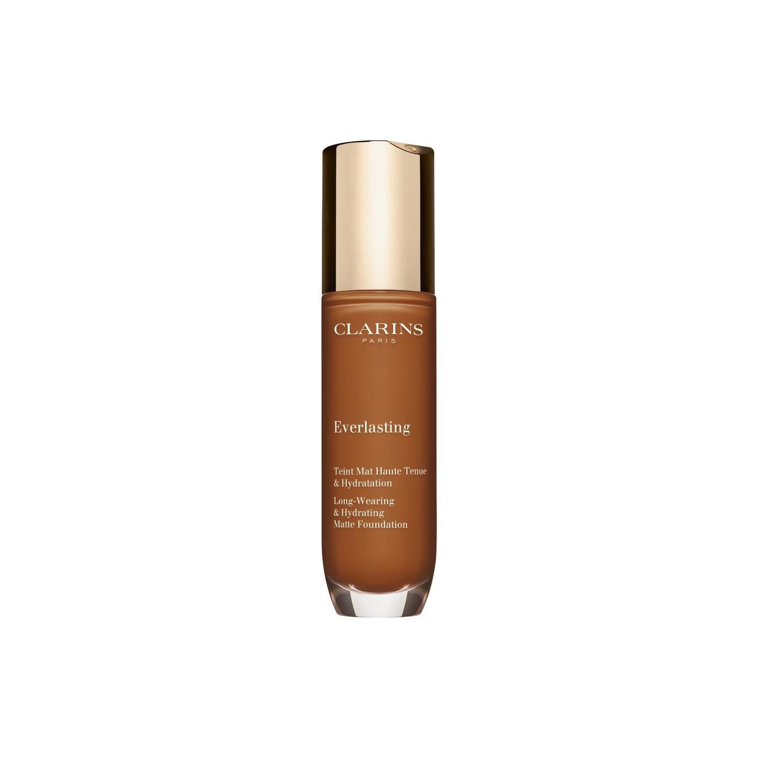 CLARINS EVERLASTING FOUNDATION - FONDOTINTA TENUTA 36H, FINISH MAT, ALTA COPRENZA