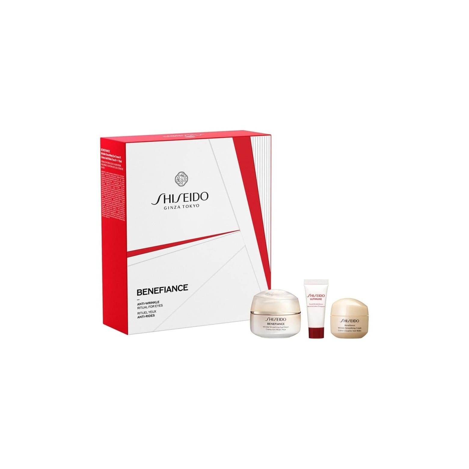 SHISEIDO BENEFIANCE ANTI-WRINKLE RITUAL FOR EYES COFANETTO