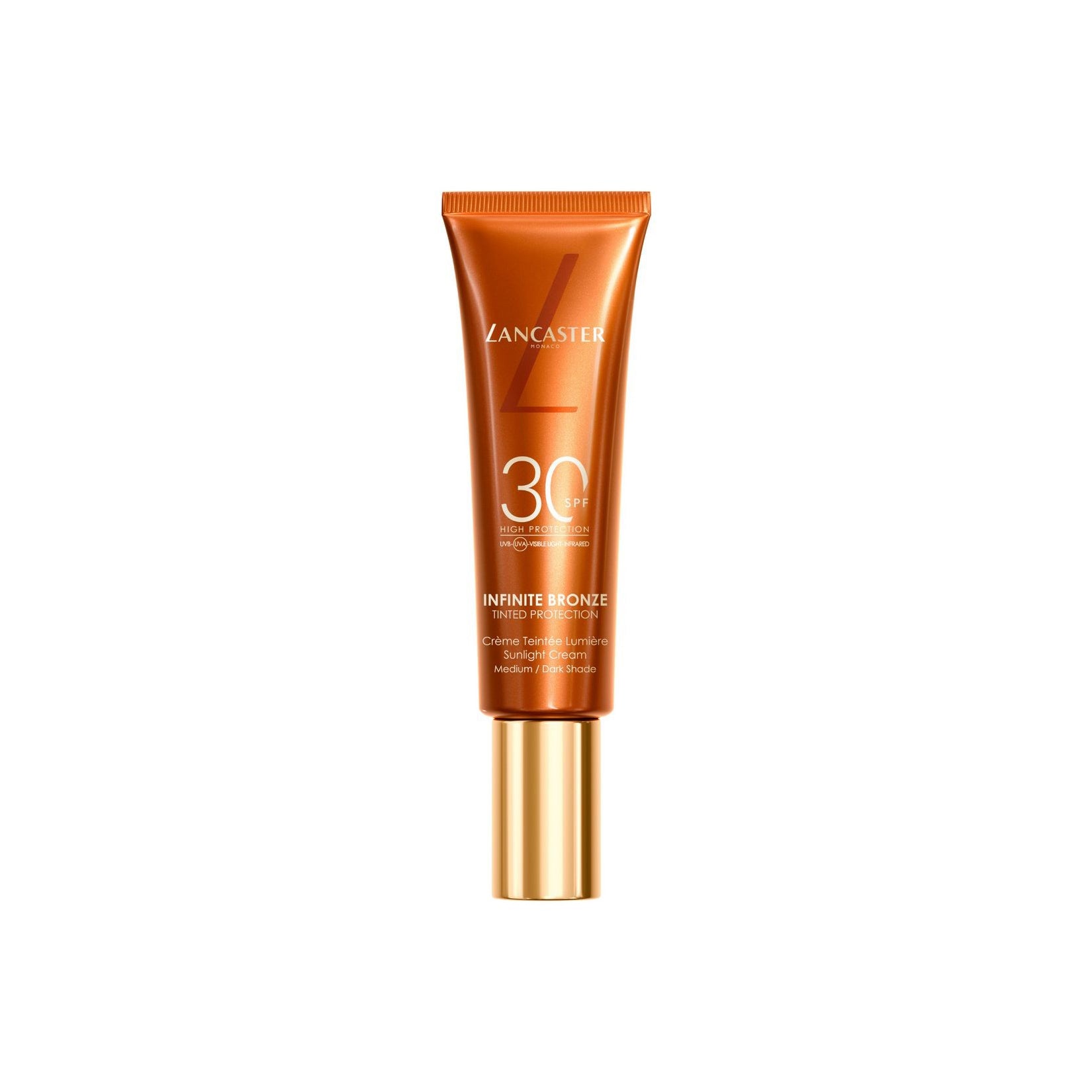 LANCASTER INFINITE BRONZE TINTED PROTECTION SUNLIGHT CREAM SPF30