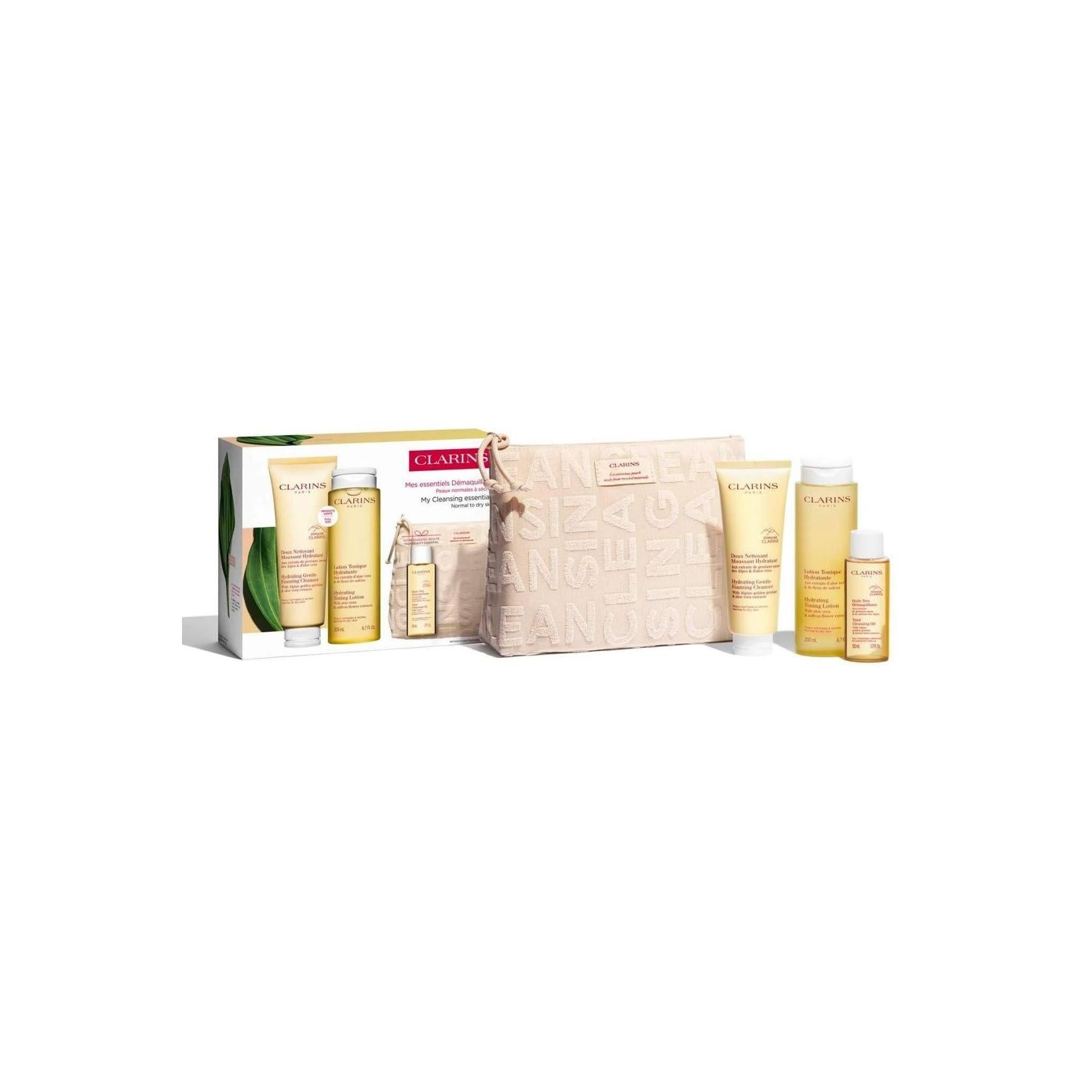 CLARINS GLI INDISPENSABILI DÉMAQUILLAGE COFANETTO
