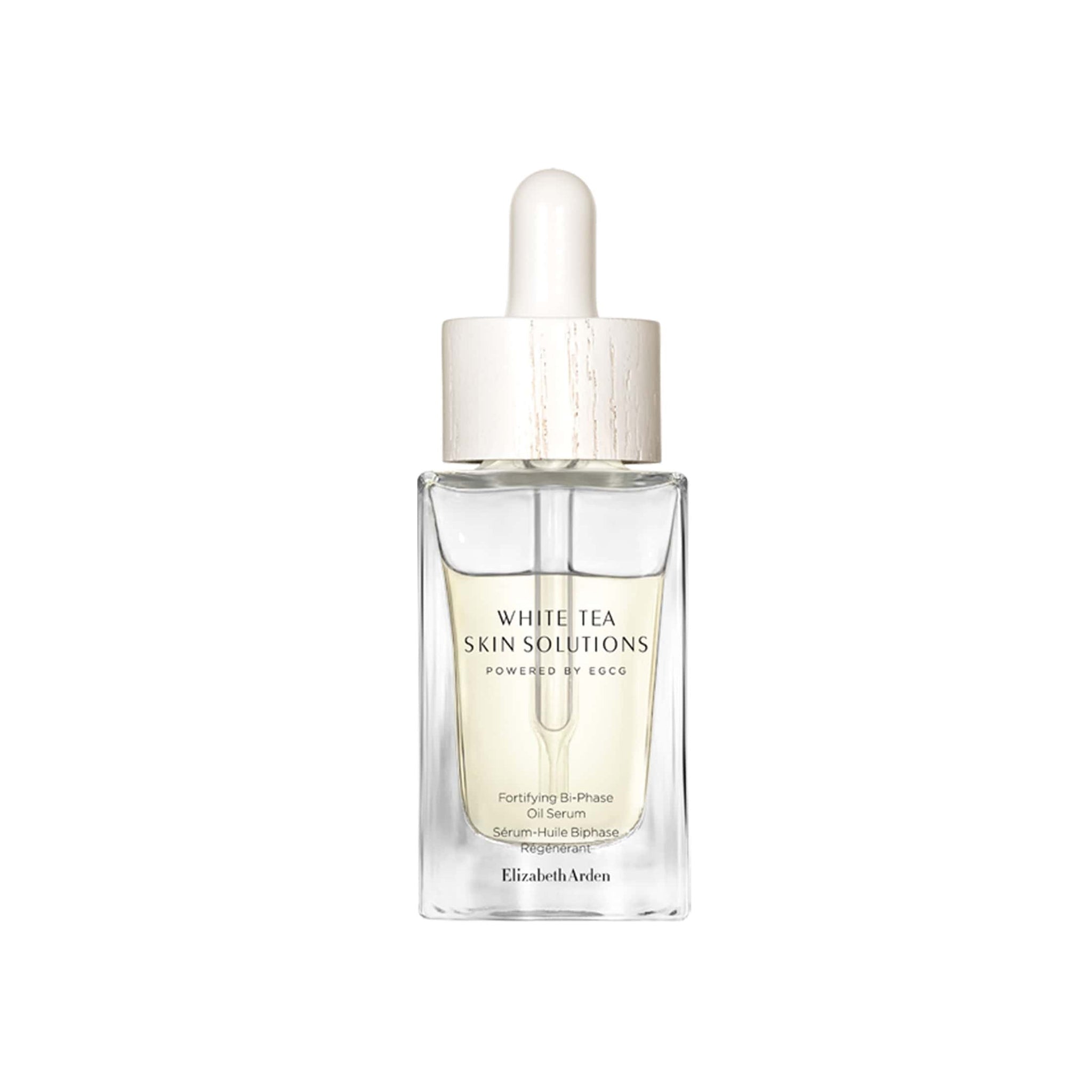 ELIZABETH ARDEN WHITE TEA SKIN SOLUTIONS FORTIFYING BI-PHASE OIL SERUM