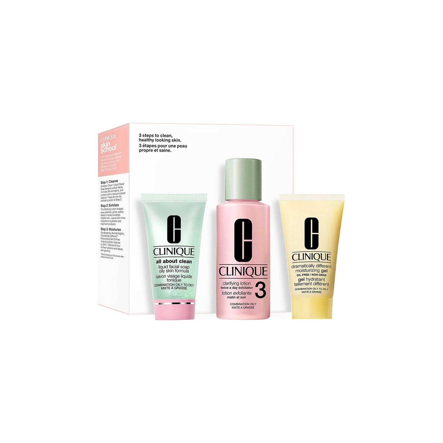 CLINIQUE 3-step Intro Kit Iii