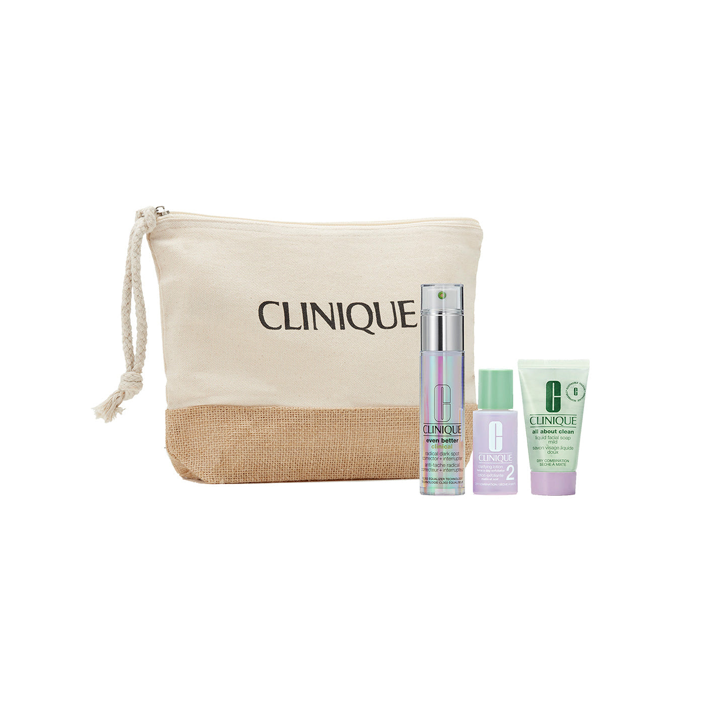 CLINIQUE EVEN BETTER COFANETTO BEAUTY ROUTINE ANTI MACCHIE