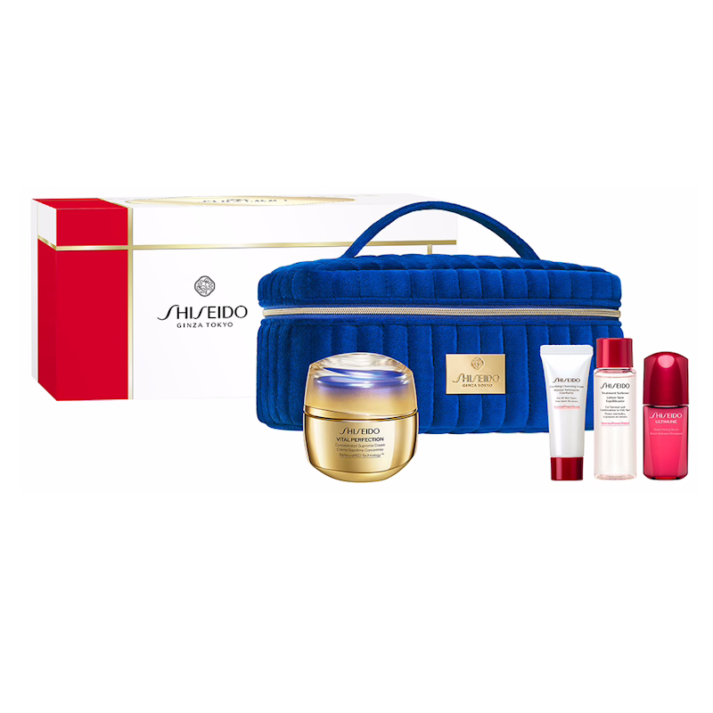 SHISEIDO VPN SUPREME HOLIDAY POUCH SET COFANETTO REGALO
