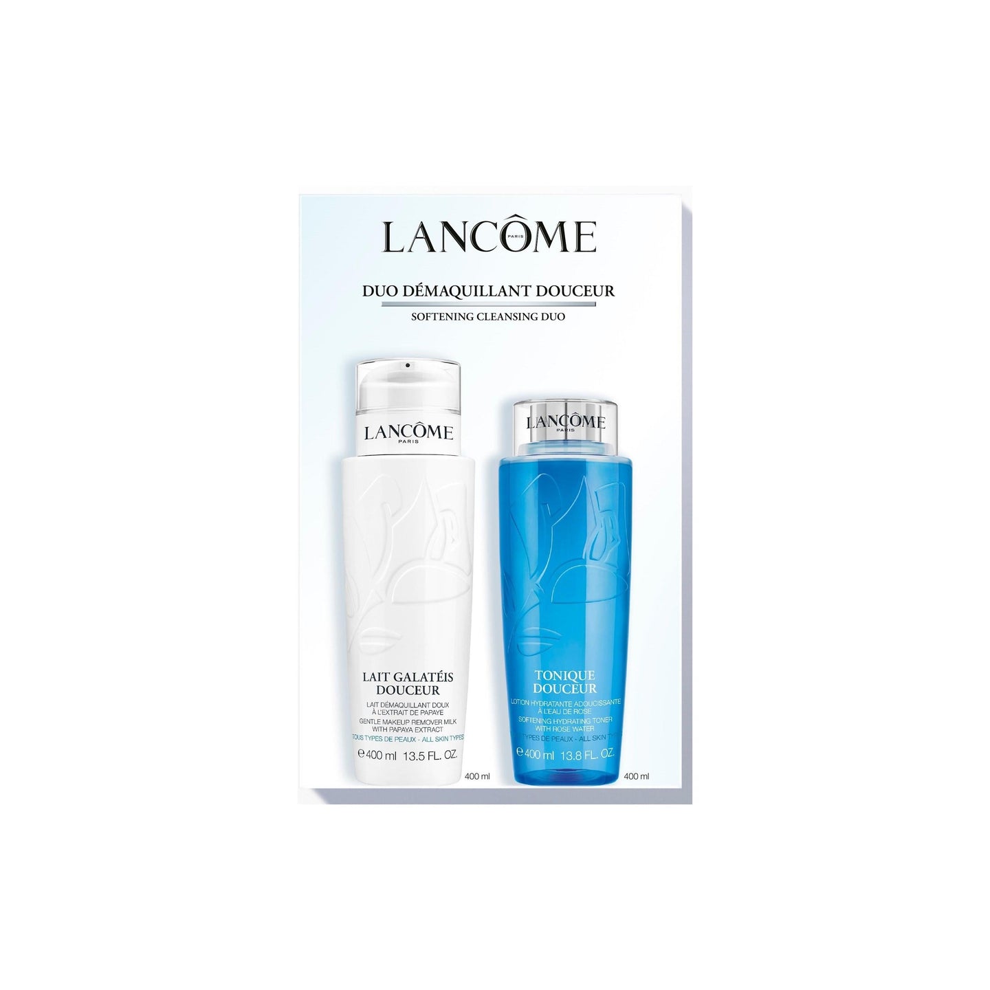 LANCÔME DUO DÉMAQUILLANT DOUCEUR DUO COFANETTO