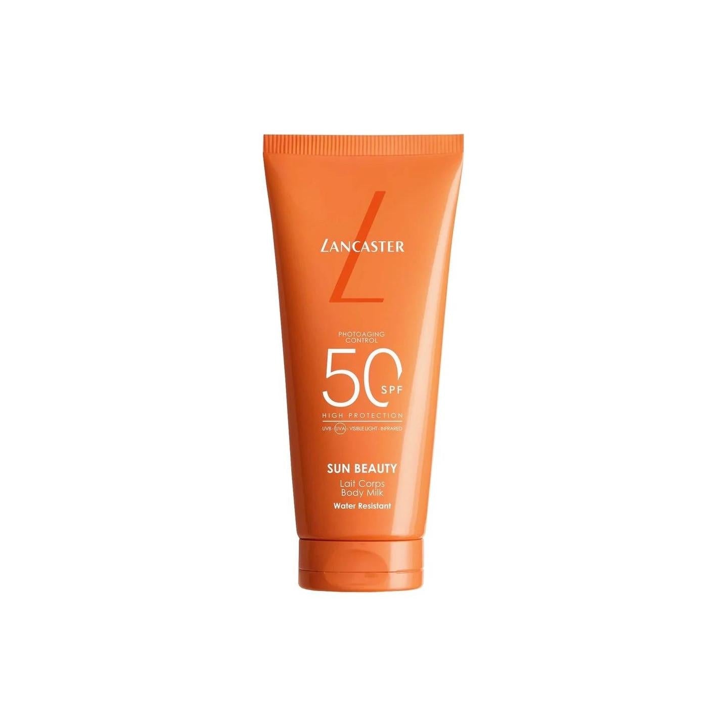 LANCASTER SUN BEAUTY BODY MILK SPF50