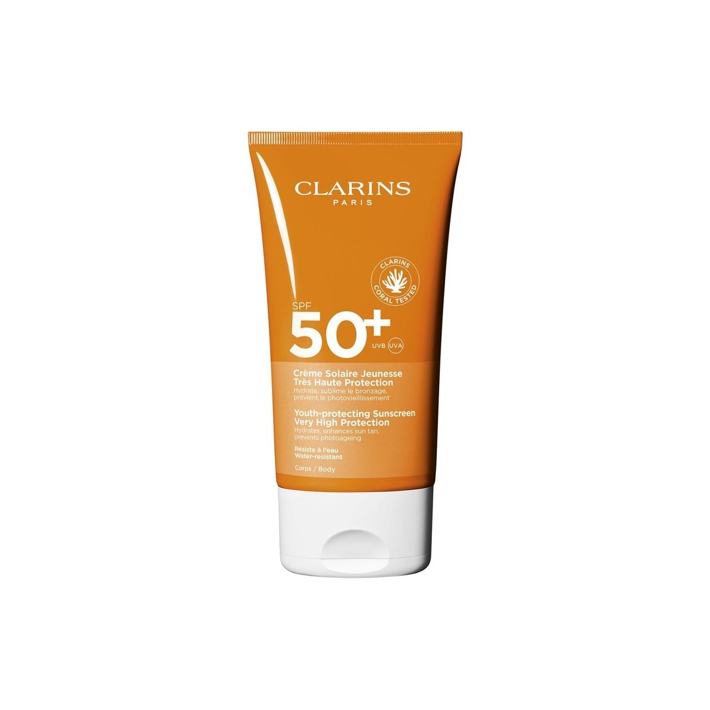 CLARINS SUN BODY CREAM SPF50+