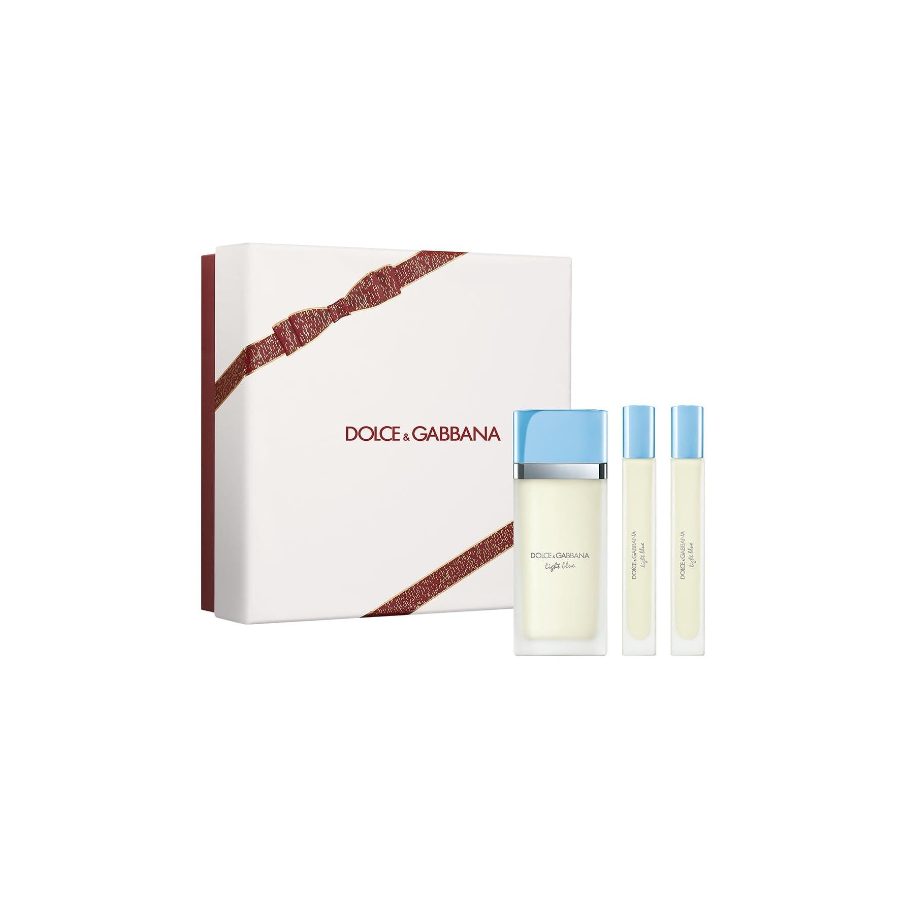杜嘉班纳圣诞25周年纪念版浅蓝色淡香水套装