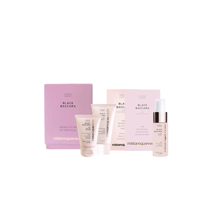 MIRIAM QUEVEDO Black Baccara Hair Multiplying Getaway Ritual