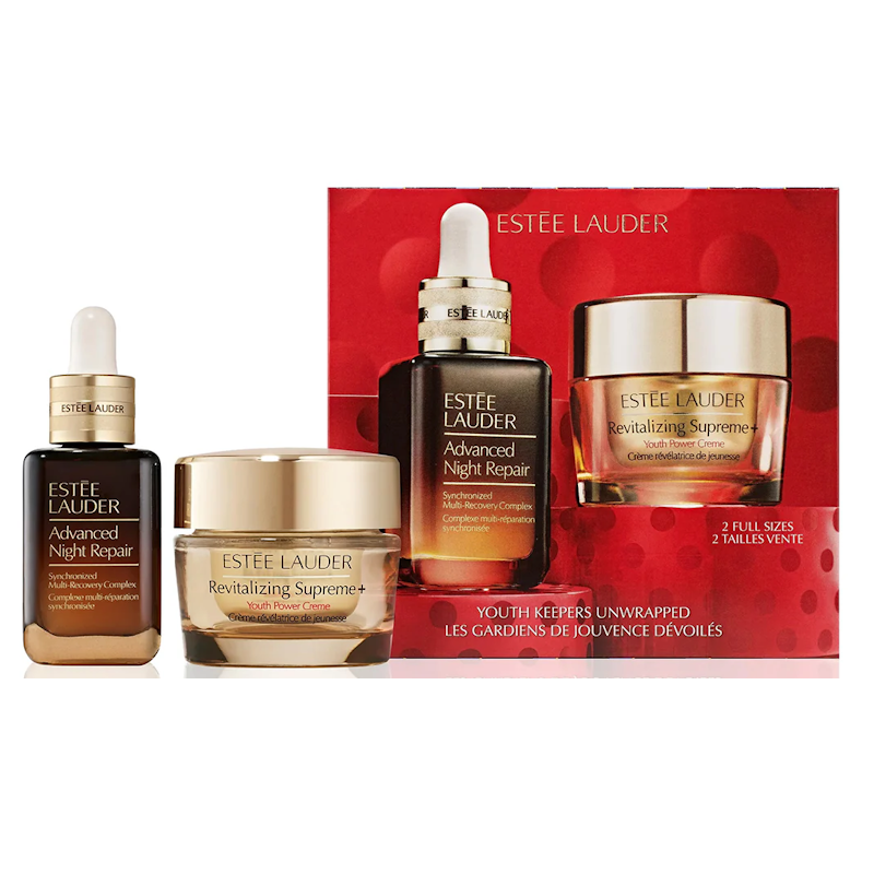 ESTÉE LAUDER SERUM MOISTURIZER SKINCARE SET LIFT + FIRM + GLOW
